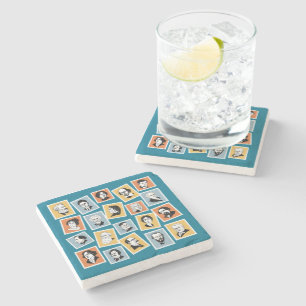 Posavasos De Piedra Grandes escritores, poetas y dramaturgos sobre sel