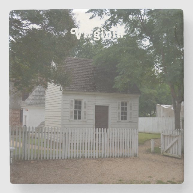 Posavasos De Piedra Granja de Williamsburg (Anverso)