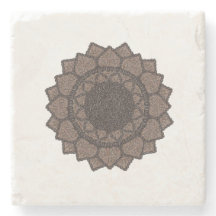 Grano de Café Mandala-Moderno Orgánico-Amantes del