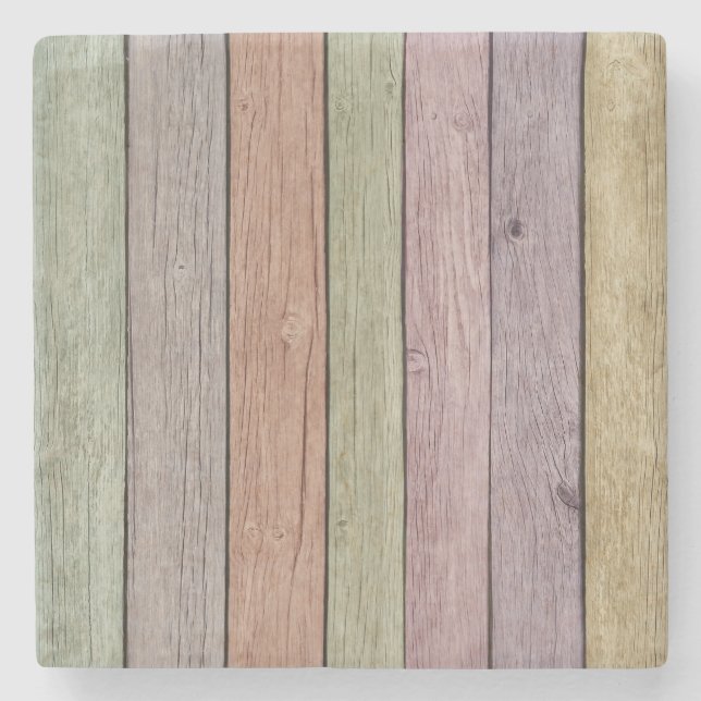 Posavasos De Piedra Grano de madera (Anverso)