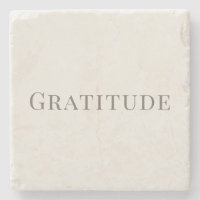 Gratitud – Diseño de tipografía minimalista