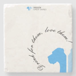 Posavasos De Piedra Great Dane Collections Bluemin
