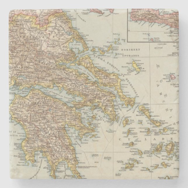 Posavasos De Piedra Grecia 4 2 (Anverso)