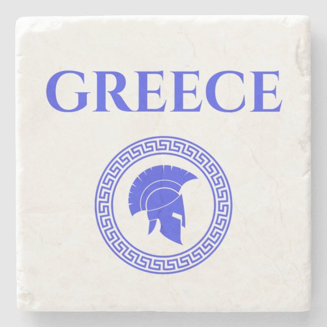 Posavasos De Piedra Grecia Espartano  (Anverso)