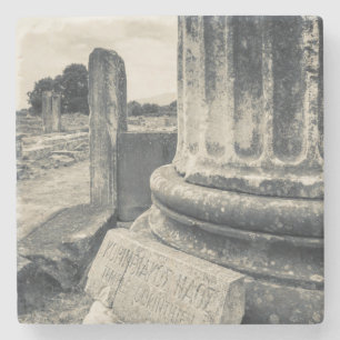 Posavasos De Piedra Grecia, ruinas de la ciudad antigua