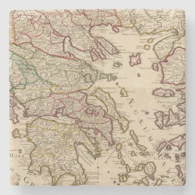 Posavasos De Piedra Grecia y Macedonia (Anverso)