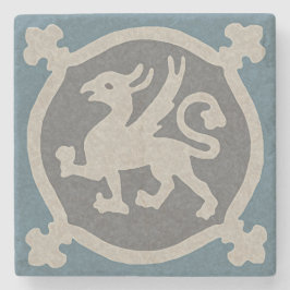 Posavasos De Piedra Griffin Tile Medieval