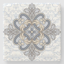 Gris Italiano Tile Stone Coaster 5