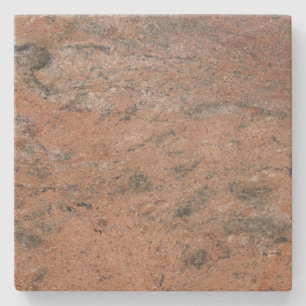 Posavasos De Piedra Gris y rosa escayola de piedra cuadrada cuadrada c