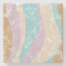 Groovy Marble Swirls Pastel Estampillas