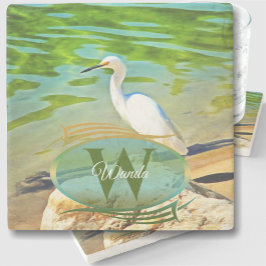 Posavasos De Piedra Grúa en el río Mismaloya 0335