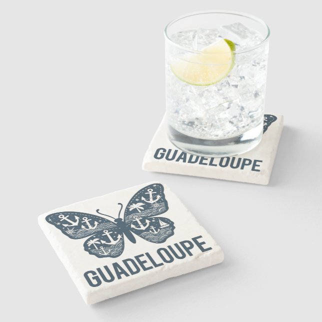 POSAVASOS DE PIEDRA GUADELOUPE (Lateral)