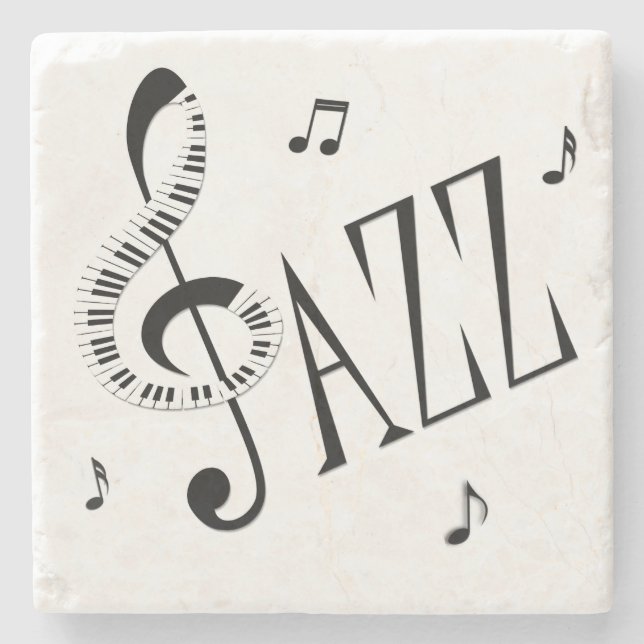 Posavasos De Piedra Guay Jazz (Anverso)