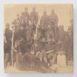 Posavasos De Piedra Guerreros de búfalo: la caballería norteamericana 