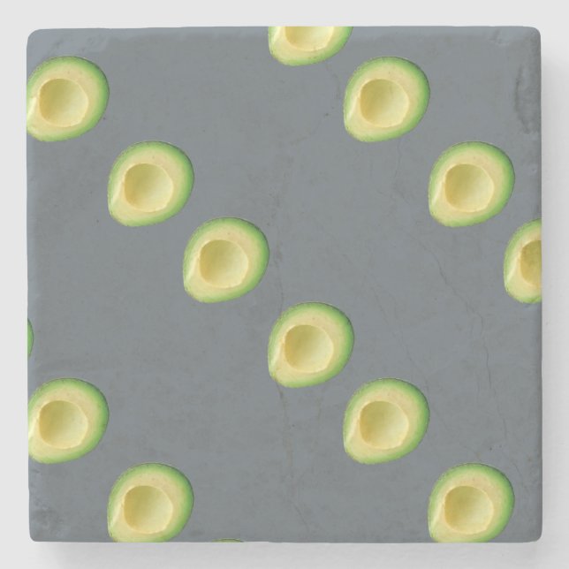 Posavasos De Piedra Guirnalda del aguacate para Alia (Anverso)