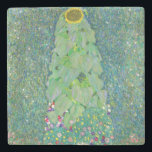 Posavasos De Piedra Gustav Klimt - El Girasol<br><div class="desc">El girasol - Gustav Klimt,  Oil on Canvas,  1907</div>