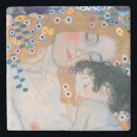 Posavasos De Piedra Gustav Klimt - Madre e hijo<br><div class="desc">Madre e hijo (detalle de las tres edades de la mujer) - Gustav Klimt,  Oil on Canvas,  1905</div>