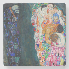 Posavasos De Piedra Gustav Klimt - Muerte y vida