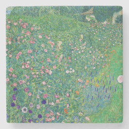 Posavasos De Piedra Gustav Klimt - Paisaje de los jardines italianos