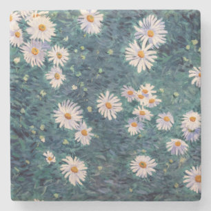Posavasos De Piedra Gustave Caillebotte - Lecho de margaritas, Detalle