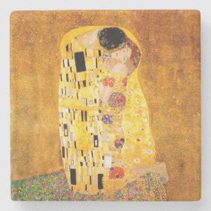 Posavasos De Piedra Gustavo Klimt "el beso"