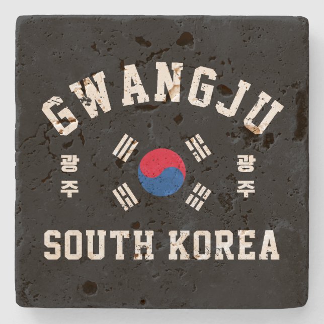 Posavasos De Piedra Gwangju Corea del Sur (Anverso)