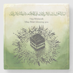 Posavasos De Piedra Hajj Mubarak, Santa Kaaba en La Meca Arabia Saudit