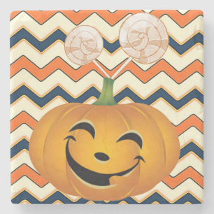 Posavasos De Piedra Halloween Marble Stone Coaster