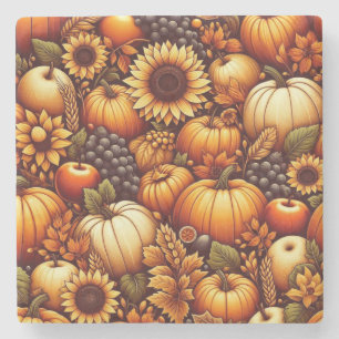 Posavasos De Piedra Halloween/otoño/otoño/otoño/calabaza