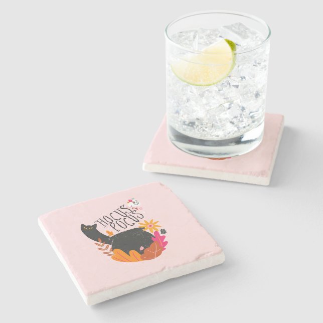 Posavasos De Piedra Halloween Vibes • Hocus Pocus (Lateral)