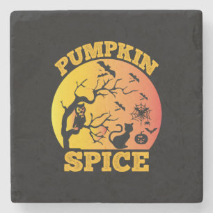 Posavasos De Piedra Halloween Vintage Spkin Spice Birday
