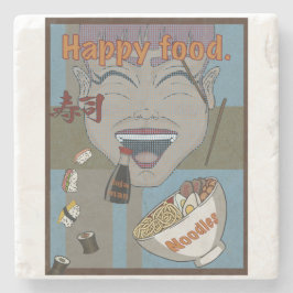 Posavasos De Piedra Happy food 