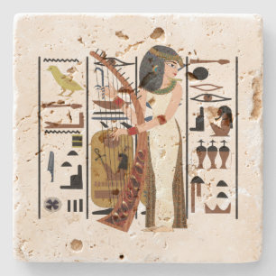 Posavasos De Piedra Harpist