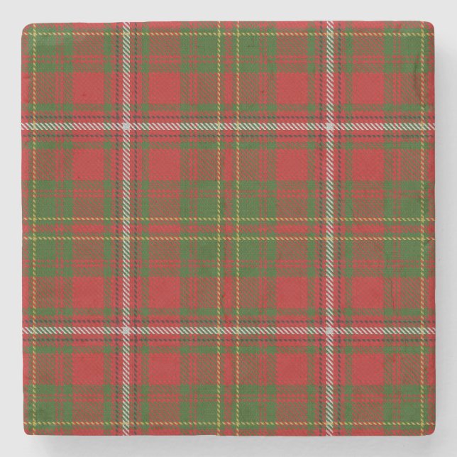 Posavasos De Piedra Hay Tartan (Anverso)