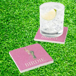 Posavasos De Piedra Haz Brillar Tu Juego de Golf