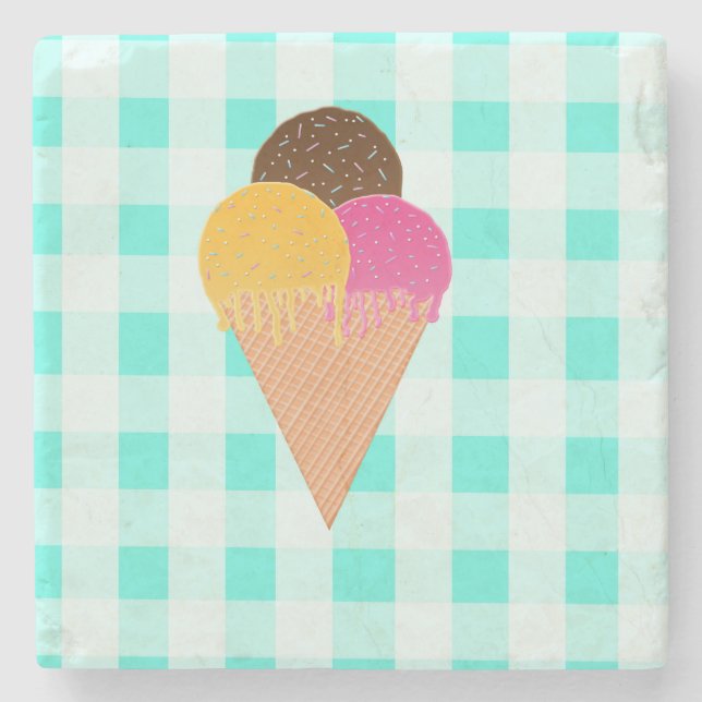 Posavasos De Piedra Helado (Anverso)