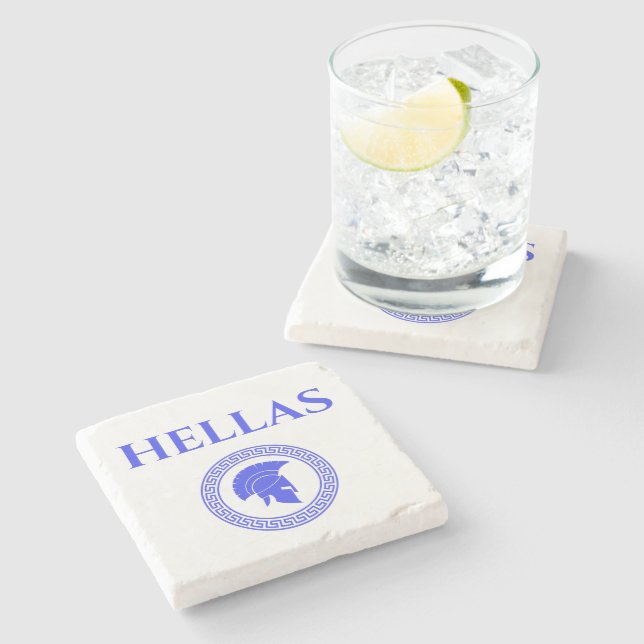 Posavasos De Piedra Hellas Espartano  (Lateral)