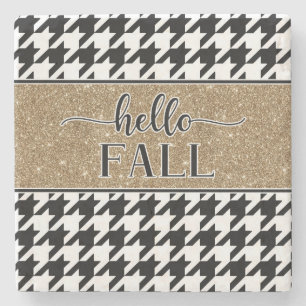 Posavasos De Piedra Hello Fall