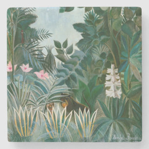 Posavasos De Piedra Henri Rousseau - La selva ecuatorial