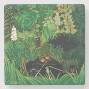 Posavasos De Piedra Henri Rousseau - Los alegres bromistas