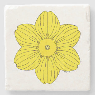 Posavasos De Piedra Heraldic Daffodil