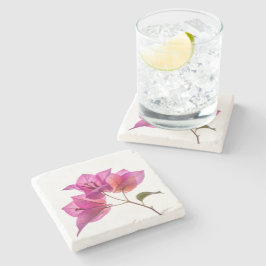 Posavasos De Piedra Hermosa Kagoj Phool Flor de Papel Botánica Flora