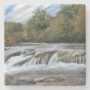 Posavasos De Piedra Hermosa montaña de piedra de paisaje