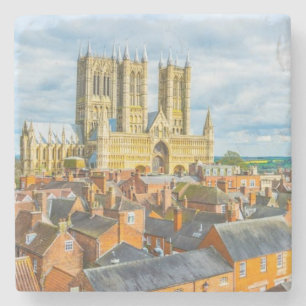 Posavasos De Piedra Hermosa montaña de piedra de paisaje al aire libre