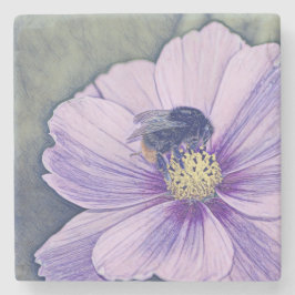 Posavasos De Piedra Hermosas tormentas de piedra de abejas