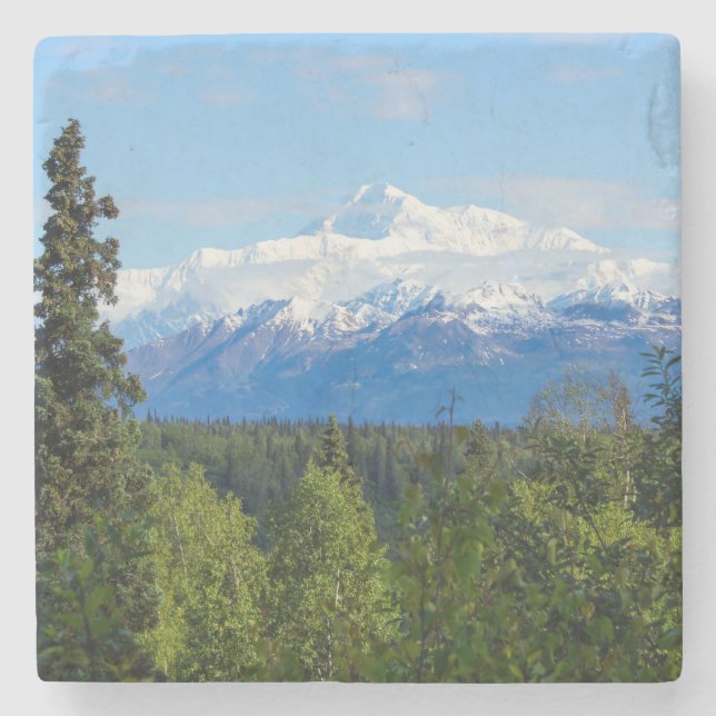 Posavasos De Piedra Hermoso Denali (Anverso)