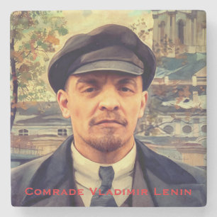 Posavasos De Piedra Héroe Vladímir Lenin, Unión Soviética Comunista UR