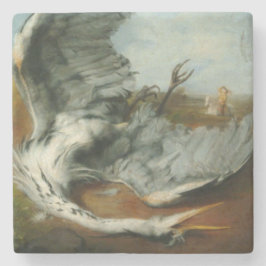 Posavasos De Piedra Heron herido (por George Frederick Watts)