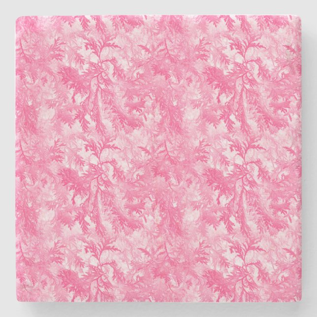 Posavasos De Piedra Hielo rosa (Anverso)