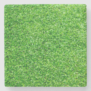 Posavasos De Piedra Hierba verde